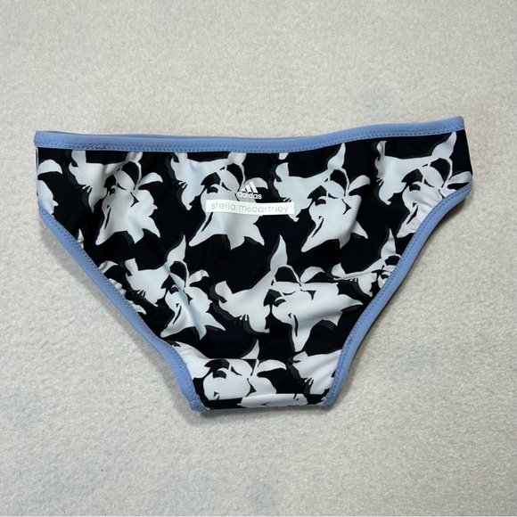 ADIDAS BY STELLA MCCARTNEY Priblue Floral Reversible Bikini Bottoms Size XS - Picture 9 of 13